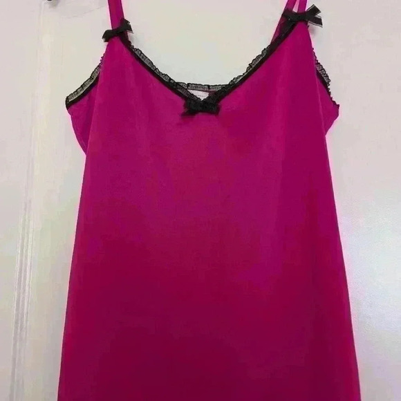 La senza frills and thrills  hot pink camisole size large - Picture 2 of 6